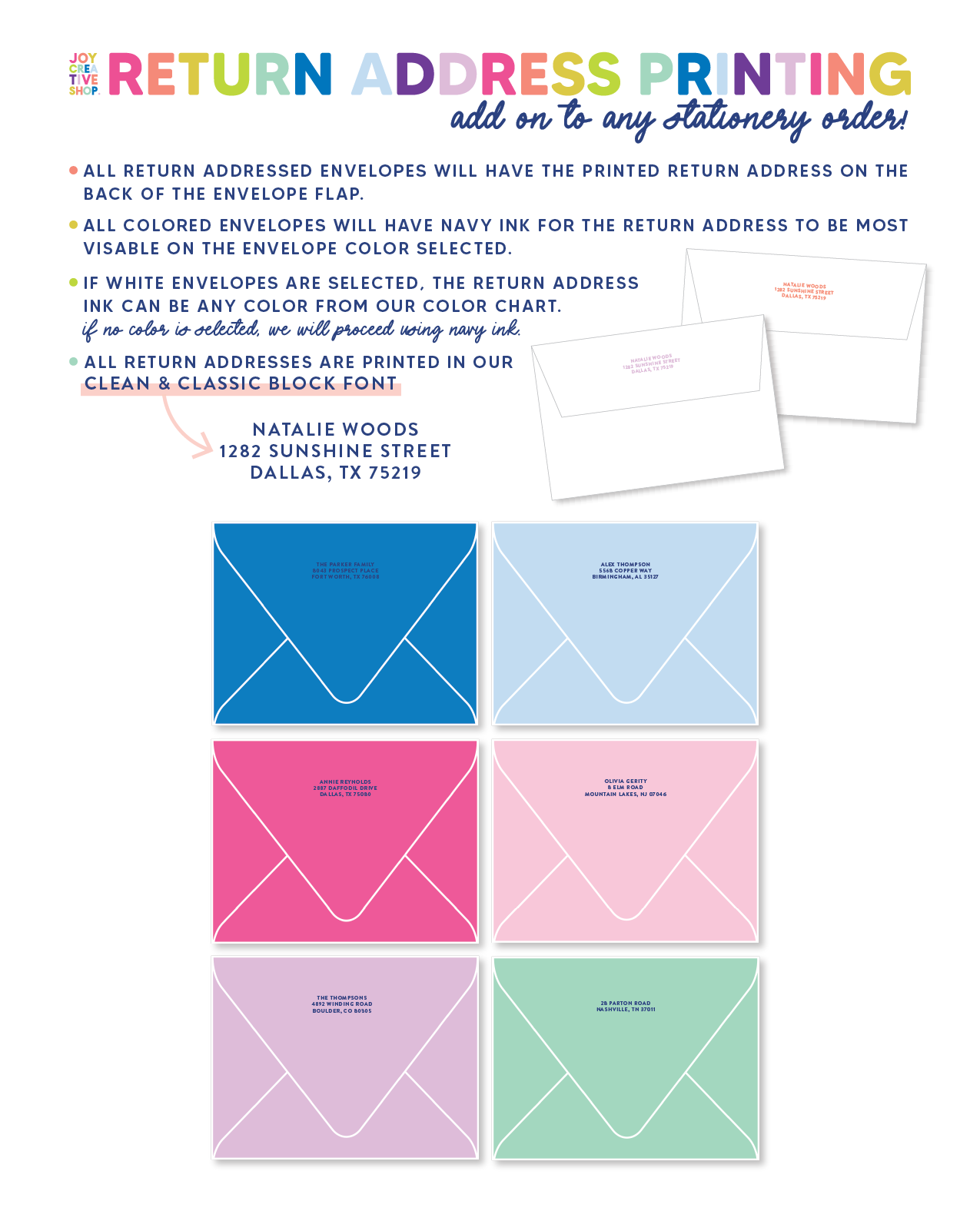 Modern Classics Personalized Stationery