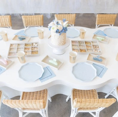 Sky Blue Premium Large Napkins