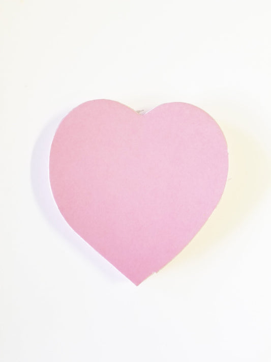 SHAPES ETC. Sticky Shape Notepad - Pink Heart
