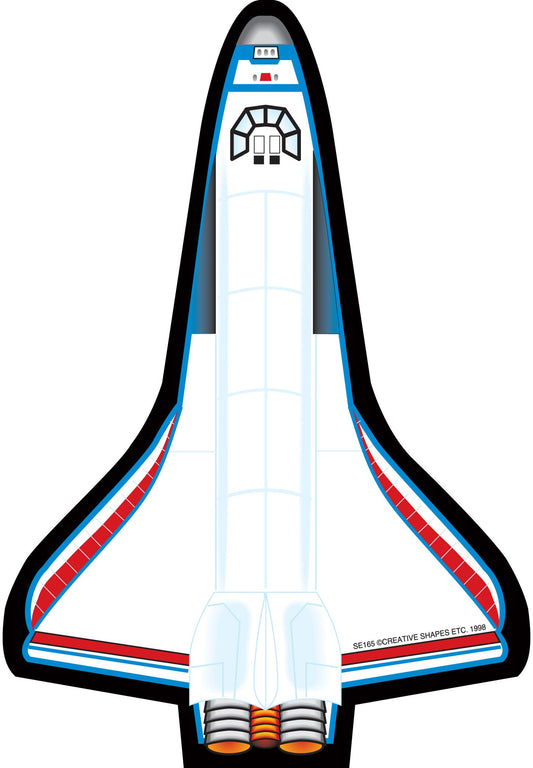 SHAPES ETC. Large Notepad - Space Shuttle