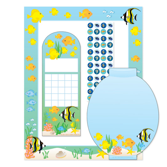 SHAPES ETC. Stationery Set - Aquarium