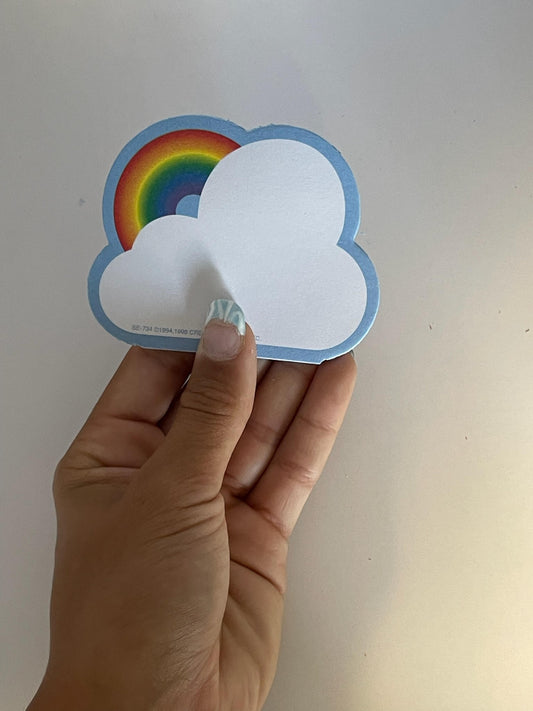 SHAPES ETC. Mini Notepad - Rainbow
