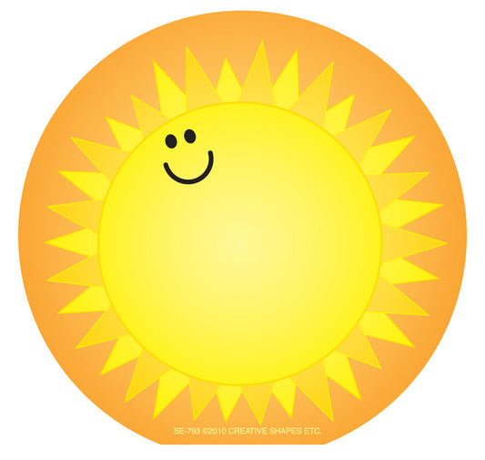 SHAPES ETC. Mini Notepad - Sunshine