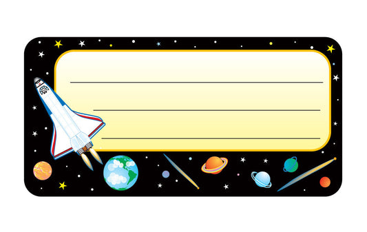 SHAPES ETC. Nametag - Space