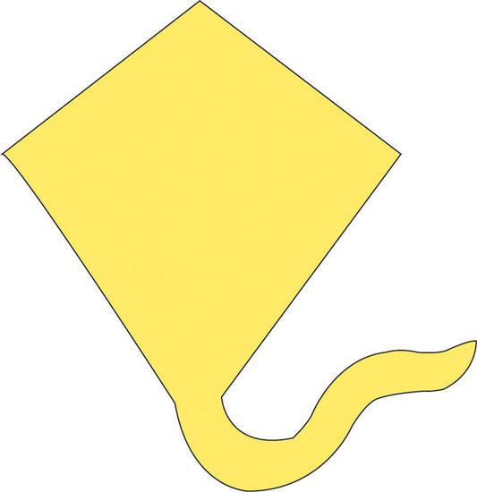 SHAPES ETC. Sticky Shape Notepad - Kite