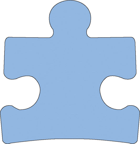 SHAPES ETC. Sticky Shape Notepad - Puzzle Piece