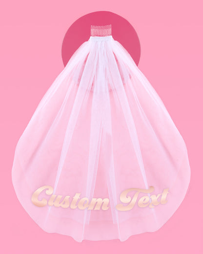 Disco Custom Veil - customizable veil