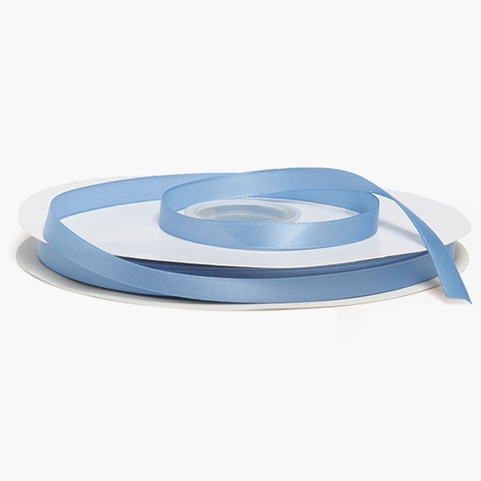 French Blue Single Faced Satin