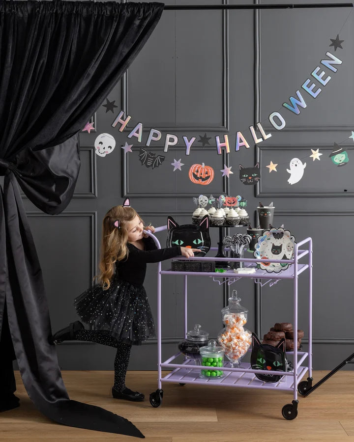 Happy Halloween Character Banner Set