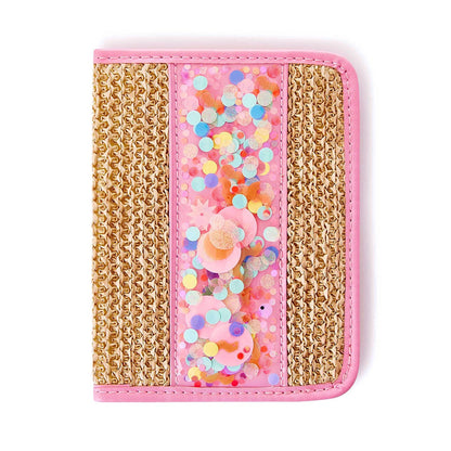 Woven Confetti Passport Holder