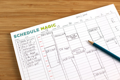Weekly Schedule Magic To-Do List Planner Notepad