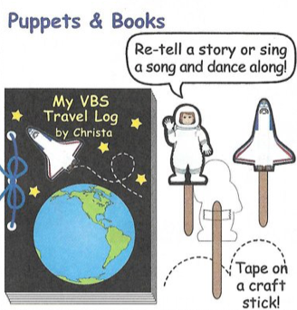 SHAPES ETC. Large Notepad - Space Shuttle