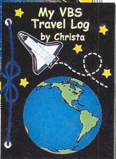 SHAPES ETC. Large Notepad - Space Shuttle