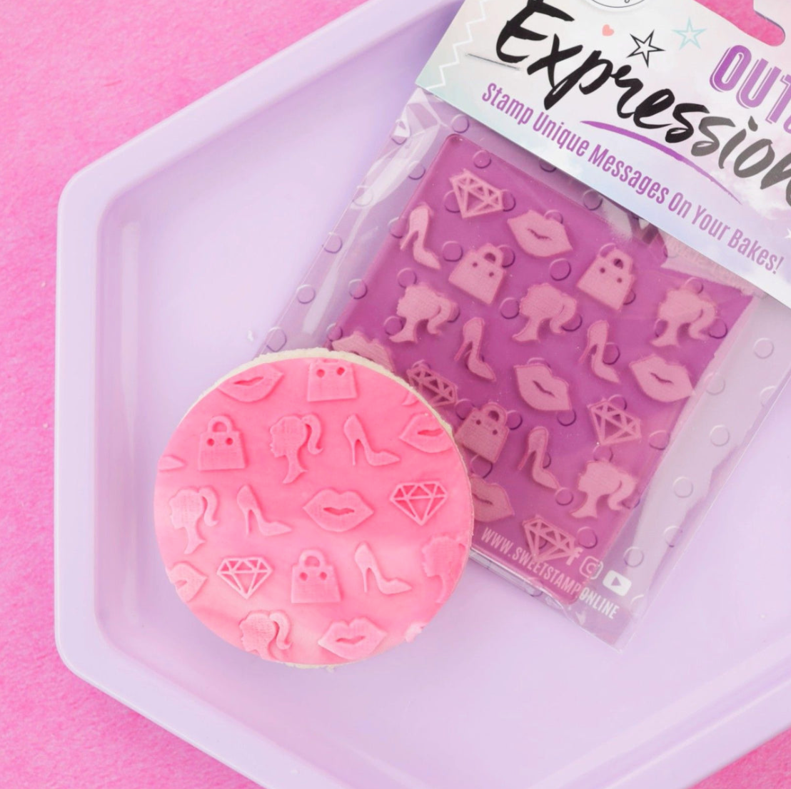 DOLLHOUSE ACCESSORIES OUTBOSS TEXTURE TILES BY SWEET STAMP