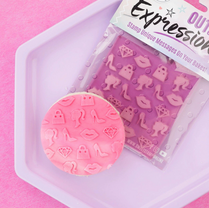 DOLLHOUSE ACCESSORIES OUTBOSS TEXTURE TILES BY SWEET STAMP