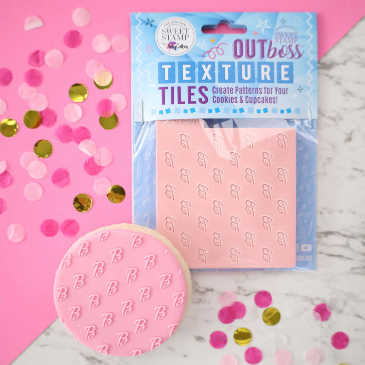 DOLLHOUSE PRINT OUTBOSS TEXTURE TILES BY SWEET STAMP