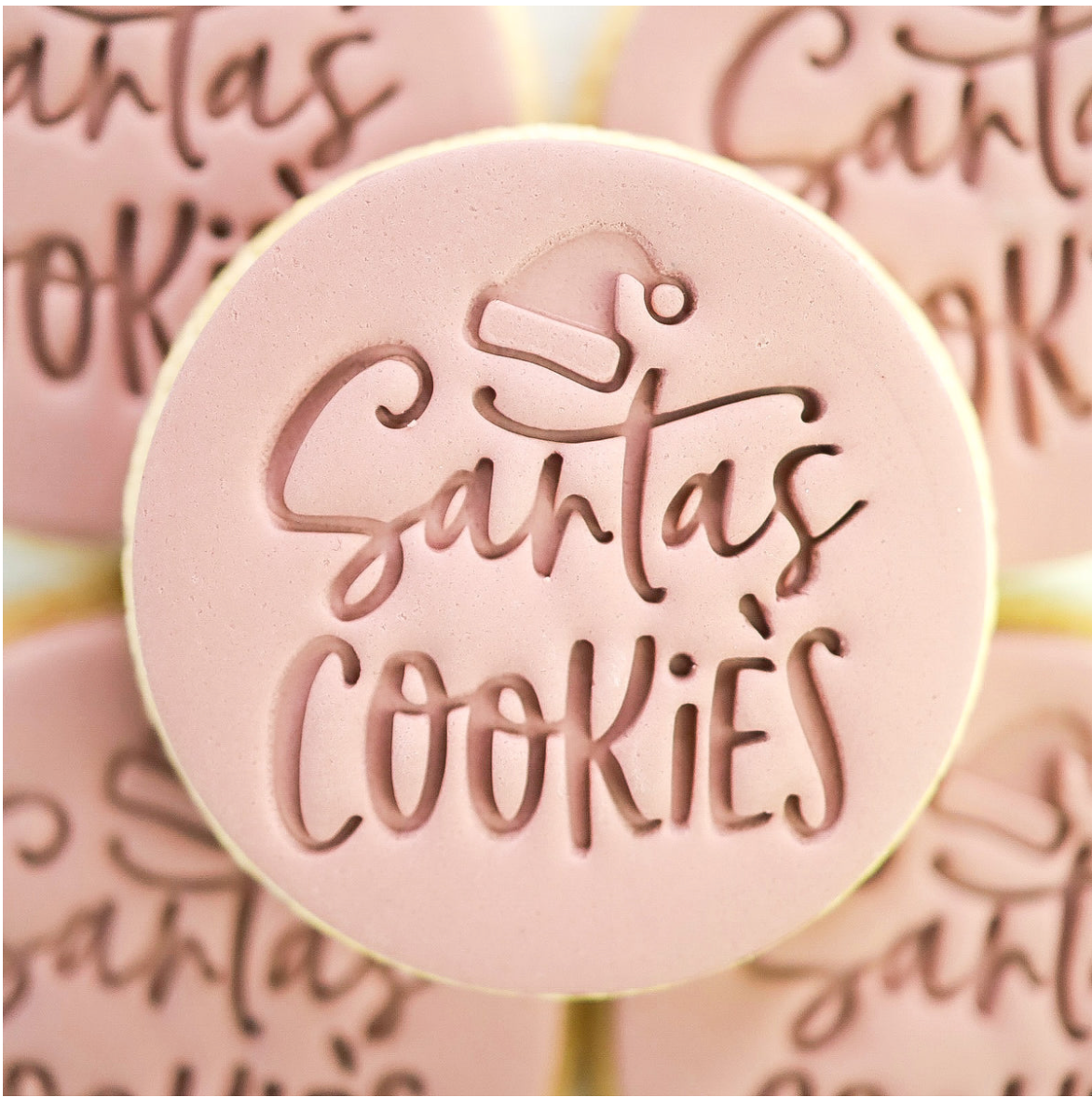 "SANTAS COOKIES" EMBOSSER BY SWEET STAMP