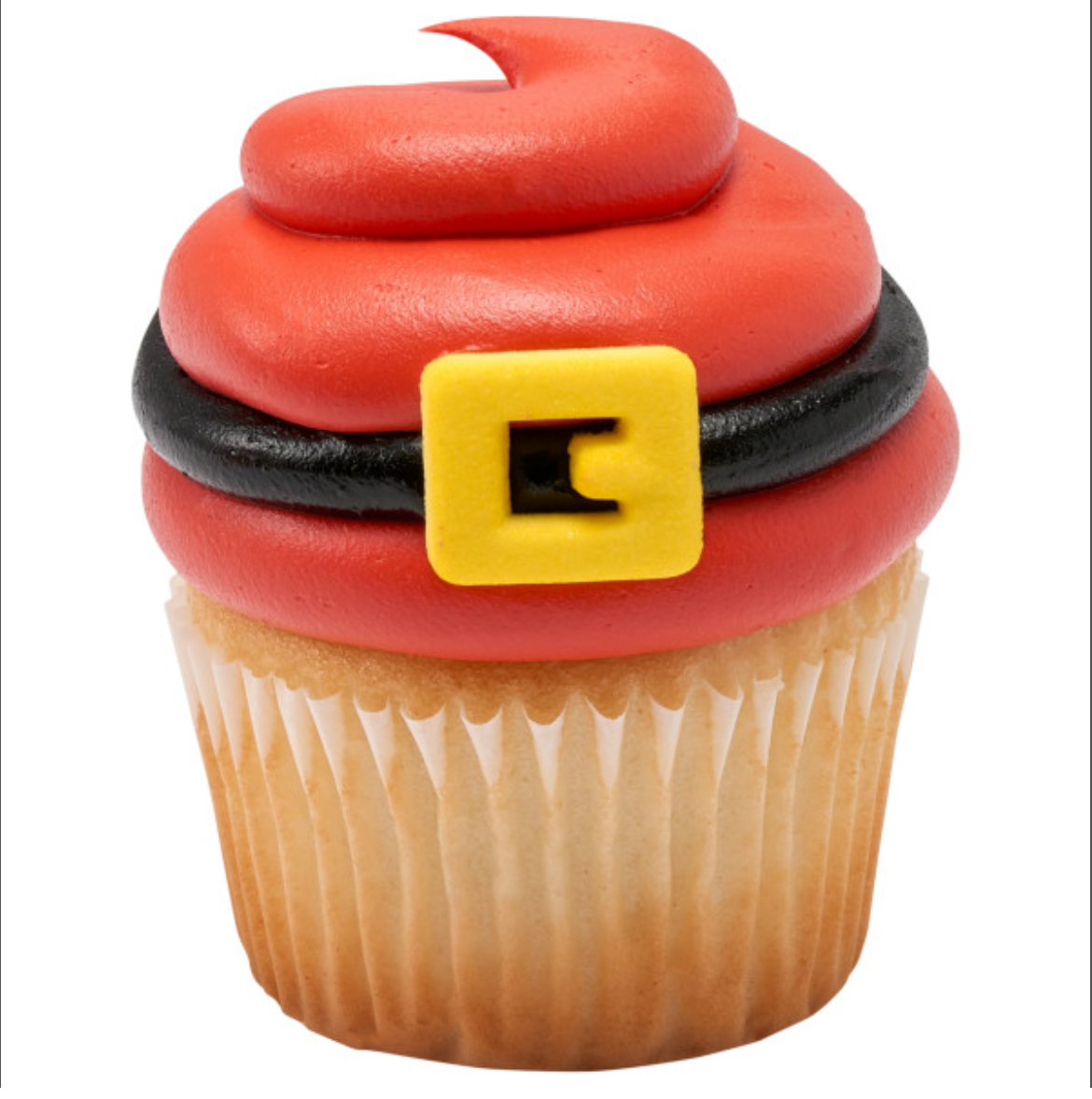 SANTA BUCKLE EDIBLE DECORATIONS