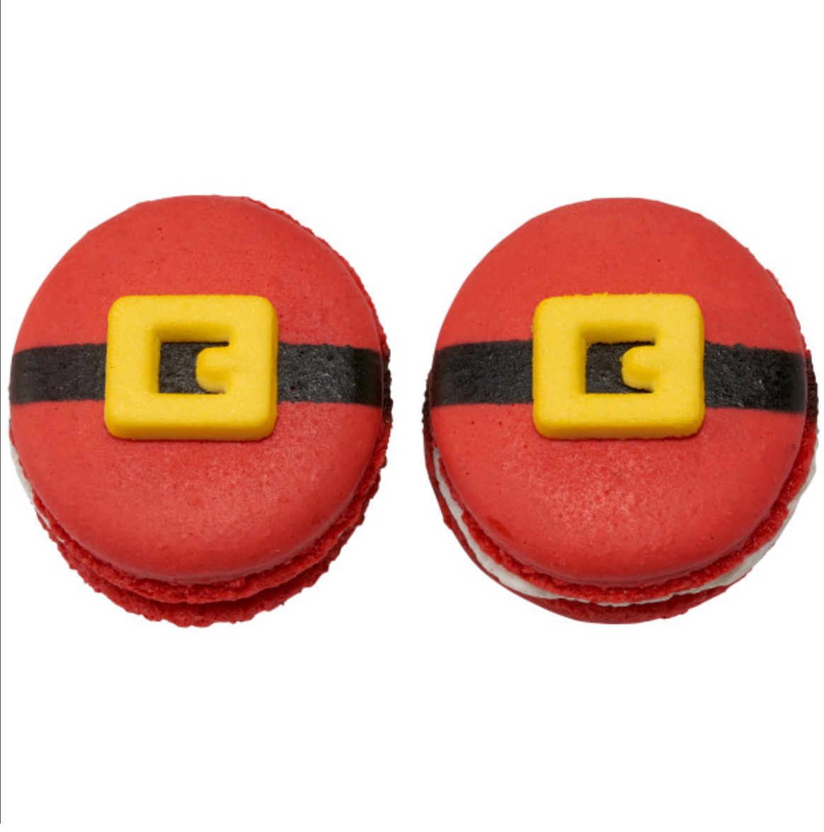 SANTA BUCKLE EDIBLE DECORATIONS
