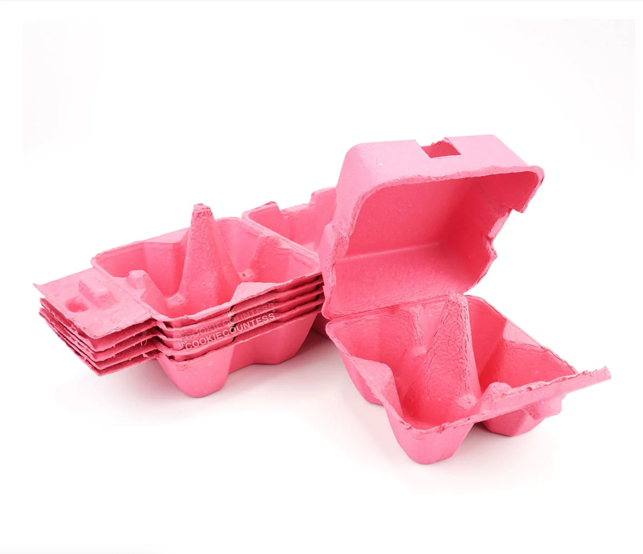 HOT PINK EGG CARTONS