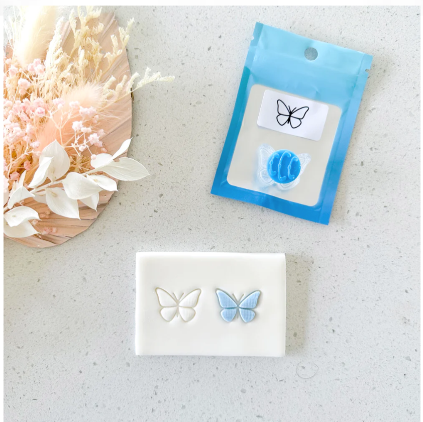 BUTTERFLY LAYER STAMP BY CAKE SERA SERA
