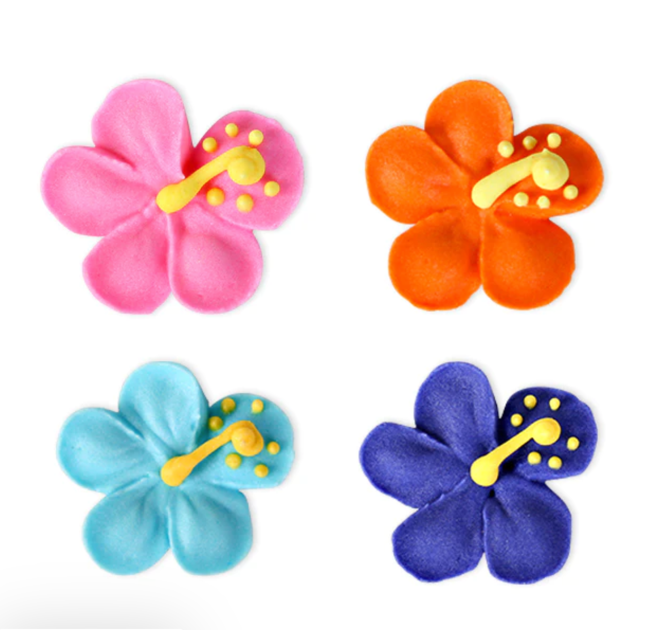 HIBISCUS EDIBLE DECORATIONS