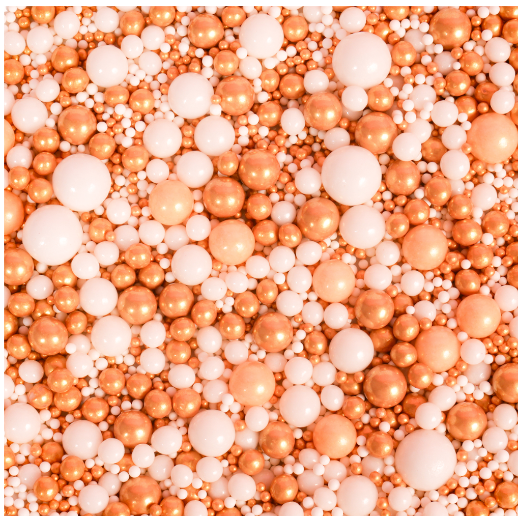 CHAMPAGNE VELVET CRUNCH SPRINKLES 70G BY SPRINKS