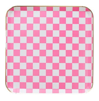 Harry Potter X Bonjour Fete Honeydukes Checker Large Plates