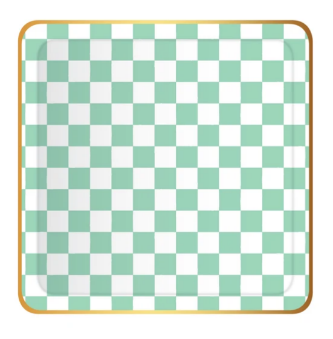 Harry Potter X Bonjour Fete Honeydukes Checker Large Plates