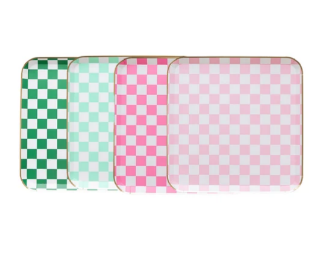 Harry Potter X Bonjour Fete Honeydukes Checker Large Plates