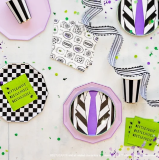Beetlejuice X Bonjour Fete Small Napkins