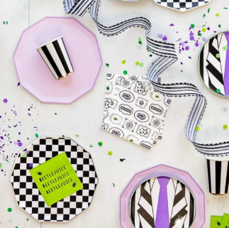 Beetlejuice X Bonjour Fete Large Napkins