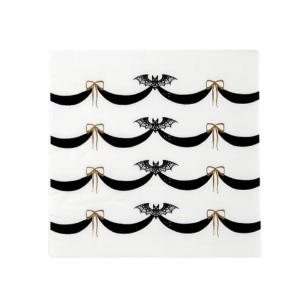 Elegant Halloween Dinner Napkins