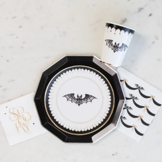 Elegant Halloween Dinner Napkins