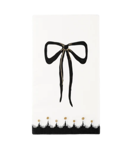 Elegant Halloween Guest Towels