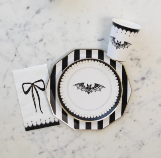Elegant Halloween Guest Towels