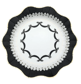 Elegant Halloween Dinner Plates
