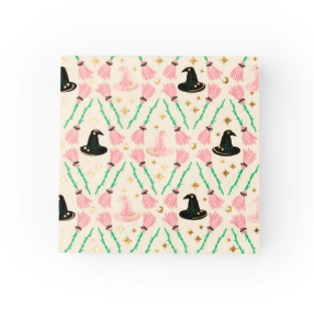Witch Hat & Broom Large Napkins