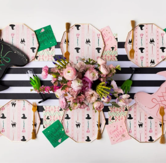 Witch Hat & Broom Large Napkins