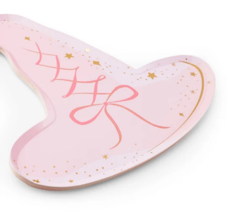 Pink Witch Hat Large Plates