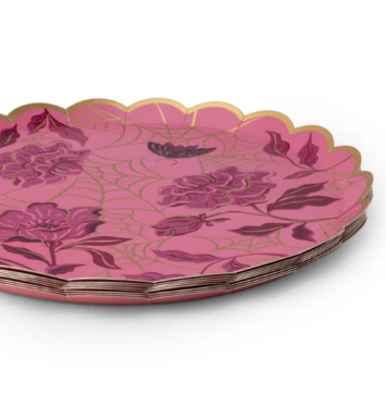 Vamp Romantic Spider Web Cake Plates