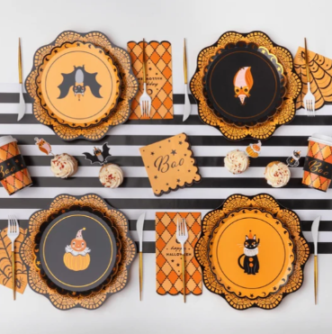 Vintage Halloween Boo Hot Cups