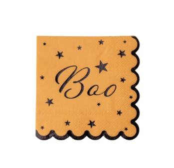Vintage Halloween Boo Small Napkins