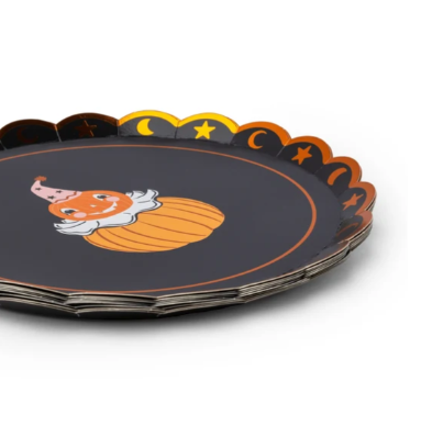 Vintage Halloween Character Small Plates