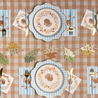 Fall Foliage Turkey Guest Towels