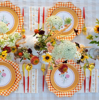 Cozy Fall Floral Guest Towels