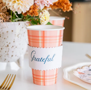 Bonjour Fete X the House That Lars Built Thanksgiving Coffee Cups
