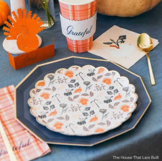 Bonjour Fete X the House That Lars Built Thanksgiving Cocktail Napkins