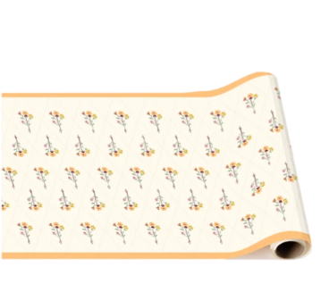 Cozy Fall Floral Table Runner