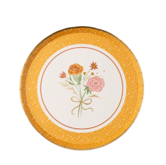 Cozy Fall Florals Dessert Plates